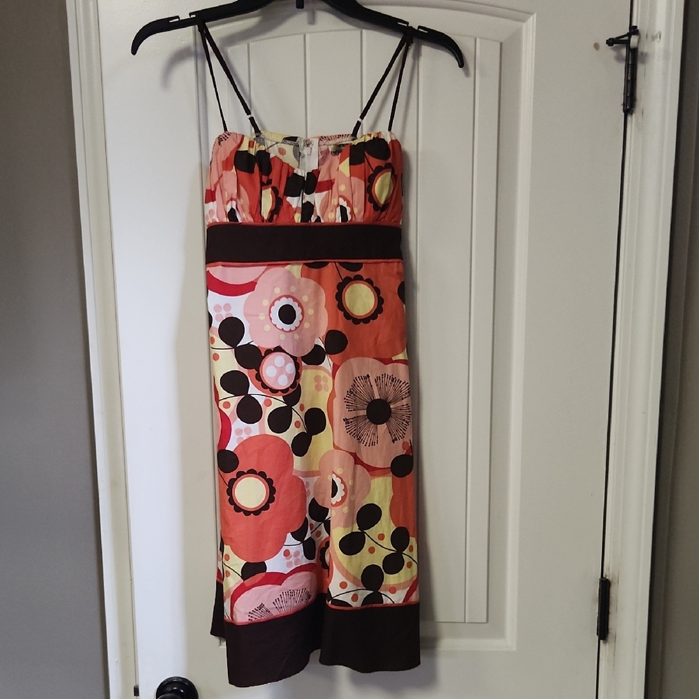Floral Spaghetti Strap Dress